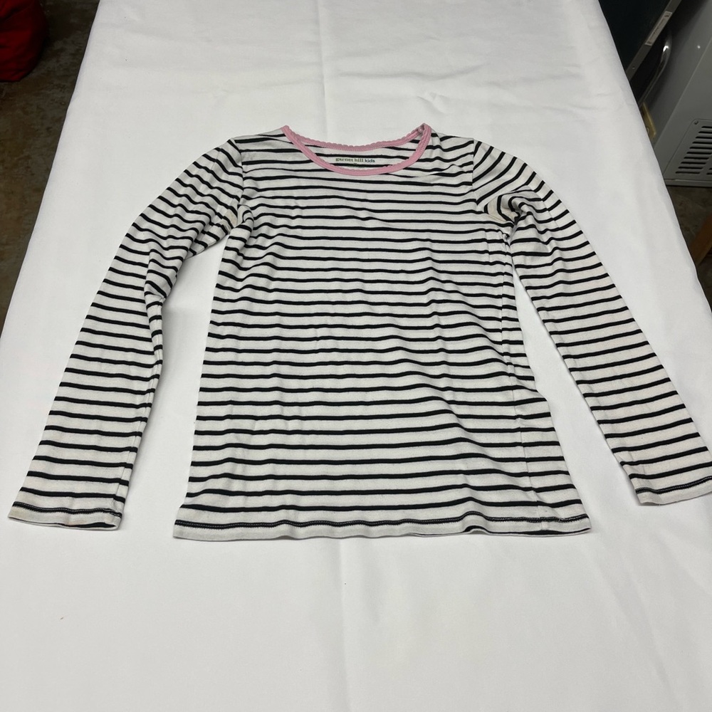 Garnet Hill kids  (2) Long Sleeve Shirts, Girls Size 14-16 , Great Condition